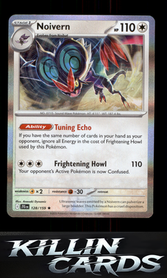 Noivern 128/159 Pokemon Rare SV09: Journey Together Card NM