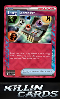 Energy Search Pro 176/191 Pokemon ACE SPEC Rare SV08: Surging Sparks Card NM