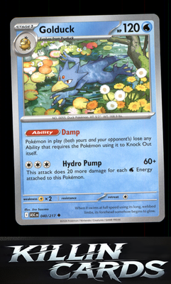 Golduck 040/217 Pokemon Uncommon ME: Ascended Heroes Card NM