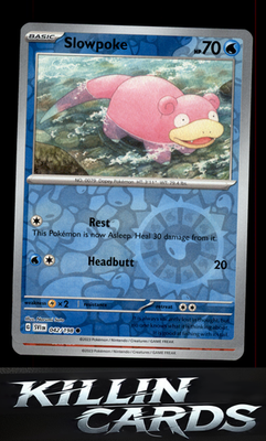 Reverse Holofoil Slowpoke - 042/198 042/198 Pokemon Common SV01: Scarlet & Viole