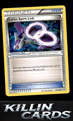 Latios Spirit Link 85/108 Pokemon Uncommon XY - Roaring Skies Card LP