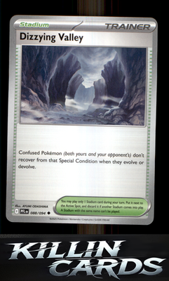Dizzying Valley 088/094 Pokemon Uncommon ME02: Phantasmal Flames Card NM