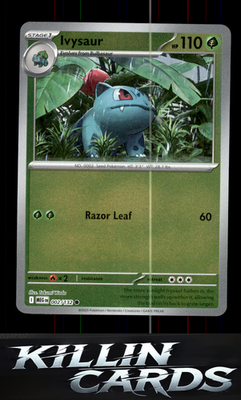 Reverse Holofoil Ivysaur - 002/132 002/132 Pokemon Common ME01: Mega Evolution C
