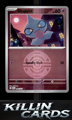 Reverse Holofoil Shuppet (Dusk Ball) 090/217 Pokemon Common ME: Ascended Heroes