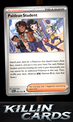 Paldean Student - 086/091 086/091 Pokemon Common SV: Paldean Fates Card NM