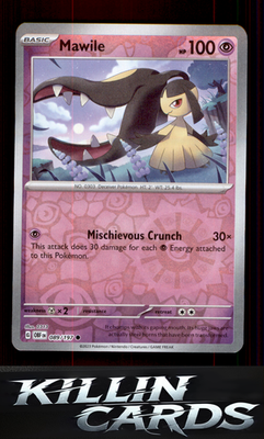 Reverse Holofoil Mawile - 089/197 089/197 Pokemon Common SV03: Obsidian Flames C