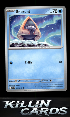 Snorunt - 046/217 046/217 Pokemon Common ME: Ascended Heroes Card NM