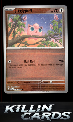 Reverse Holofoil Jigglypuff 076/094 Pokemon Common ME02: Phantasmal Flames Card