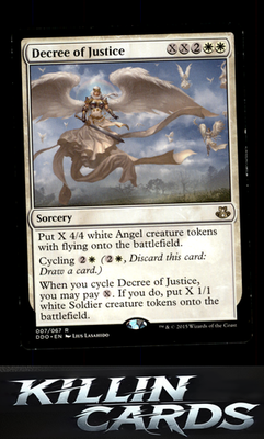 Decree of Justice 7 Magic R The List Reprints Card NM