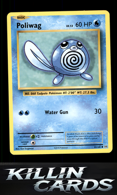 Poliwag 23/108 Pokemon Common XY - Evolutions Card NM