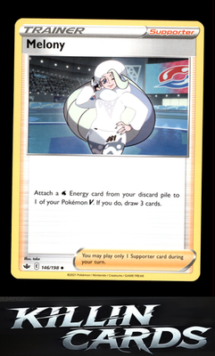 Melony 146/198 Pokemon Uncommon SWSH06: Chilling Reign Card NM