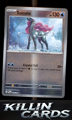 Reverse Holofoil Suicune 026/094 Pokemon Rare ME02: Phantasmal Flames Card NM