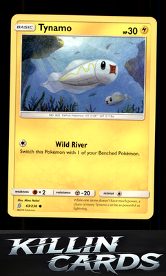Tynamo (63) 63/236 Pokemon Common SM - Unified Minds Card NM