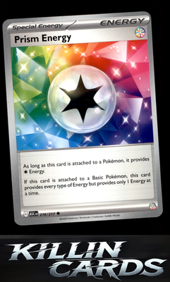 Prism Energy 216/217 Pokemon Uncommon ME: Ascended Heroes Card NM