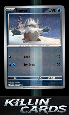 Reverse Holofoil Snover - 035/132 035/132 Pokemon Common ME01: Mega Evolution Ca