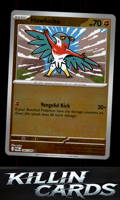 Reverse Holofoil Hawlucha 046/088 Pokemon Common ME03: Perfect Order Card NM