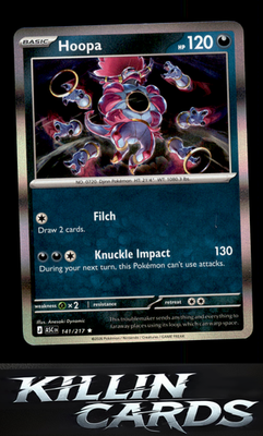 Hoopa 141/217 Pokemon Rare ME: Ascended Heroes Card NM
