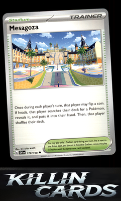 Mesagoza - 178/198 178/198 Pokemon Uncommon SV01: Scarlet & Violet Base Set Card