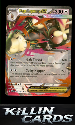 Mega Lopunny ex - 084/094 084/094 Pokemon Double Rare ME02: Phantasmal Flames Ca