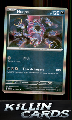 Hoopa 141/217 Pokemon Rare ME: Ascended Heroes Card NM