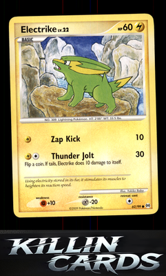 Electrike (62) 62/99 Pokemon Common Arceus Card NM