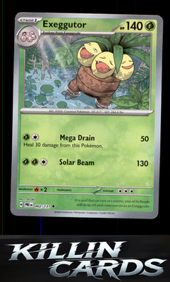 Exeggutor (Poke Ball Pattern) 002/131 Pokemon Uncommon SV: Prismatic Evolutions