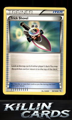 Trick Shovel 98/106 Pokemon Uncommon XY - Flashfire Card LP