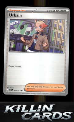 Urbain 214/217 Pokemon Uncommon ME: Ascended Heroes Card NM