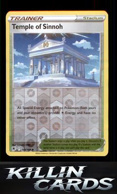 Reverse Holofoil Temple of Sinnoh 155/189 Pokemon Uncommon SWSH10: Astral Radian