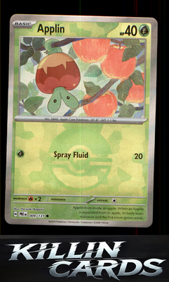 Applin (Poke Ball Pattern) 009/131 Pokemon Common SV: Prismatic Evolutions Card