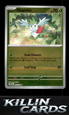 Reverse Holofoil Shaymin 003/088 Pokemon Uncommon ME03: Perfect Order Card NM