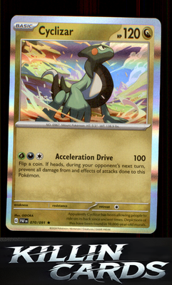 Cyclizar - 070/091 070/091 Pokemon Rare SV: Paldean Fates Card NM