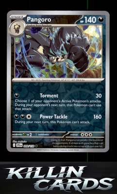 Reverse Holofoil Pangoro 099/159 Pokemon Uncommon SV09: Journey Together Card NM
