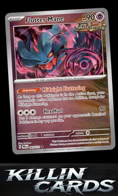 Reverse Holofoil Flutter Mane 043/131 Pokemon Rare SV: Prismatic Evolutions Card