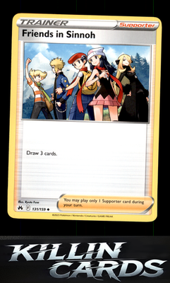 Friends in Sinnoh 131/159 Pokemon Uncommon SWSH: Crown Zenith Card NM