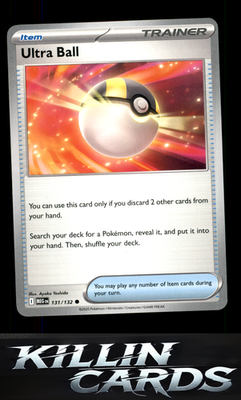 Ultra Ball 131/132 Pokemon Common ME01: Mega Evolution Card NM