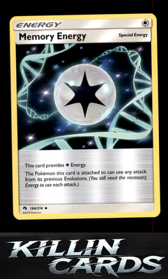 Memory Energy 194/214 Pokemon Uncommon SM - Lost Thunder Card LP