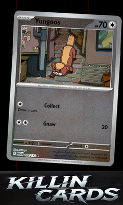Reverse Holofoil Yungoos 109/132 Pokemon Common ME01: Mega Evolution Card NM