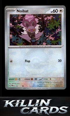 Noibat (Poke Ball Pattern) 090/131 Pokemon Common SV: Prismatic Evolutions Card
