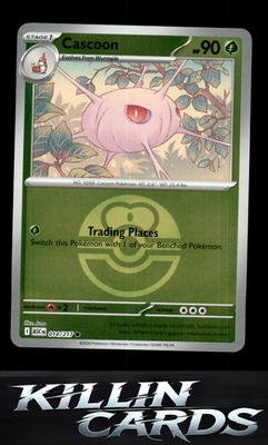 Reverse Holofoil Cascoon (Love Ball) 014/217 Pokemon Common ME: Ascended Heroes