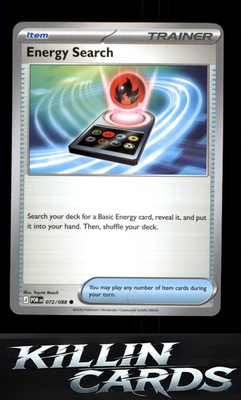 Energy Search 072/088 Pokemon Common ME03: Perfect Order Card NM