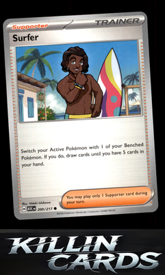 Surfer - 200/217 200/217 Pokemon Common ME: Ascended Heroes Card NM