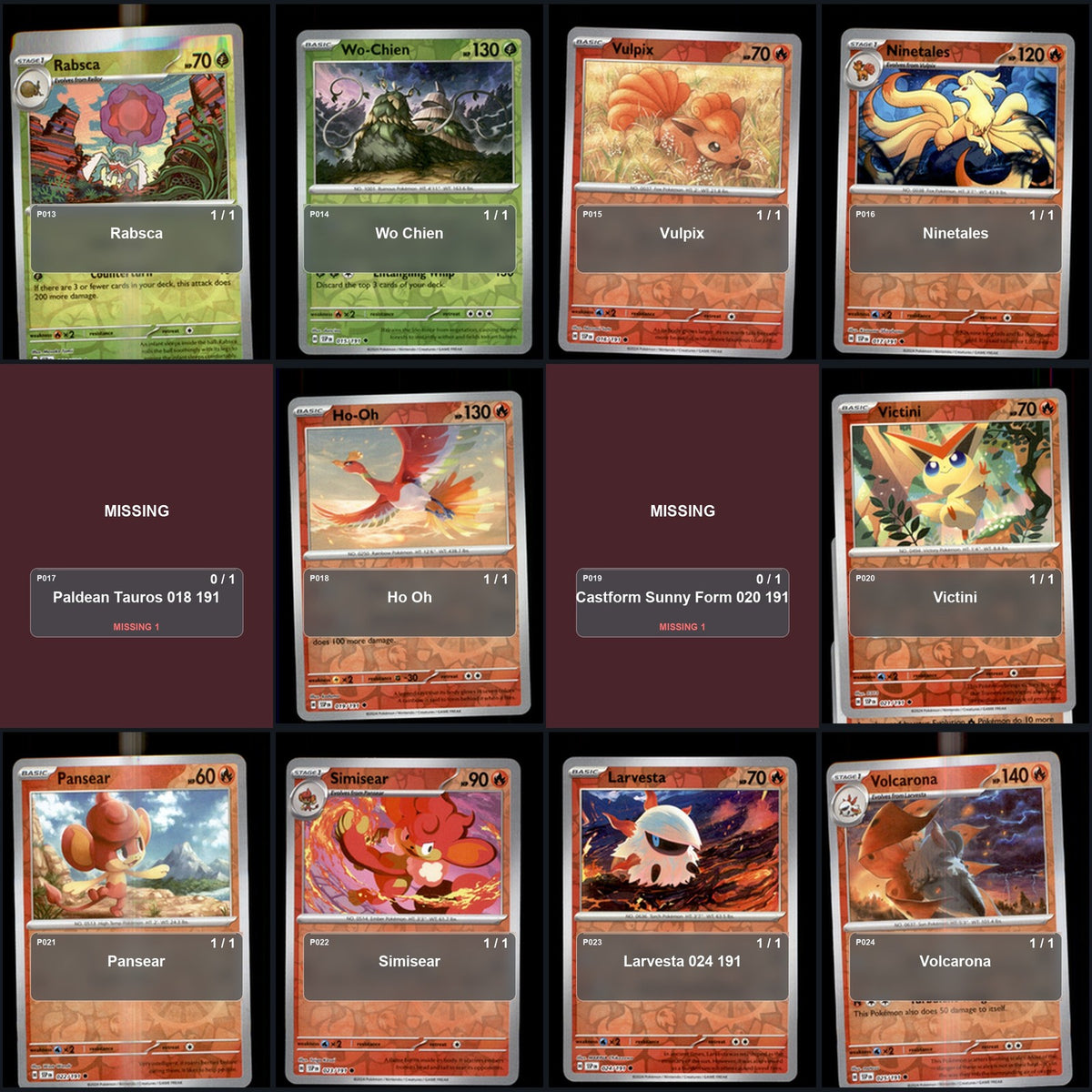 Pokemon TCG SV08: Surging Sparks Reverse Holo Master Set 154 Reverse Holo Card