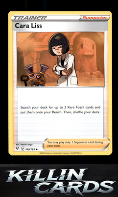 Cara Liss 149/185 Pokemon Uncommon SWSH04: Vivid Voltage Card NM