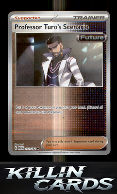 Professor Turo's Scenario 171/182 Pokemon Uncommon SV04: Paradox Rift Card NM