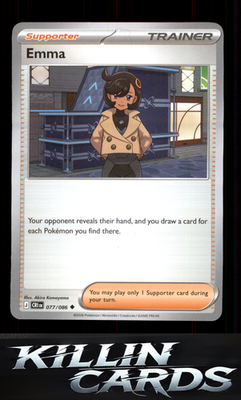 Emma - 077/086 077/086 Pokemon Uncommon ME04: Chaos Rising Card NM