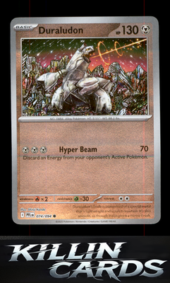 Reverse Holofoil Duraludon 074/094 Pokemon Common ME02: Phantasmal Flames Card N
