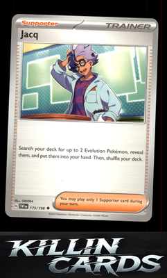 Jacq - 175/198 175/198 Pokemon Uncommon SV01: Scarlet & Violet Base Set Card NM