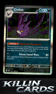 Crobat - 051/086 (Non-Holo) 051/086 Pokemon Rare Deck Exclusives Card NM