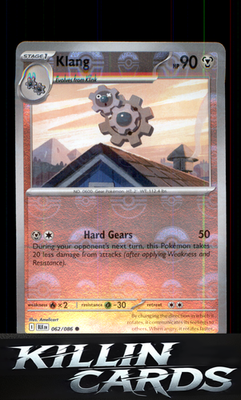 Klang (Poke Ball Pattern) 062/086 Pokemon Common SV: Black Bolt Card NM